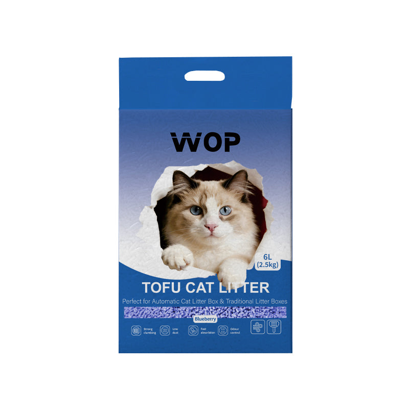 TOFU Katzenstreu Blaubeere