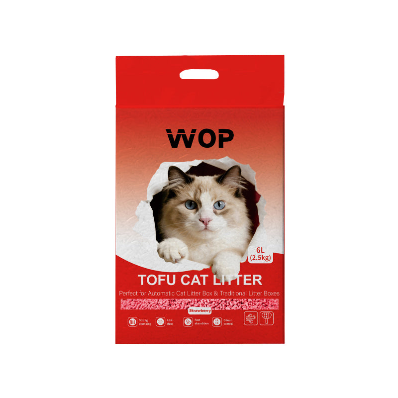 TOFU Katzenstreu Erdbeere