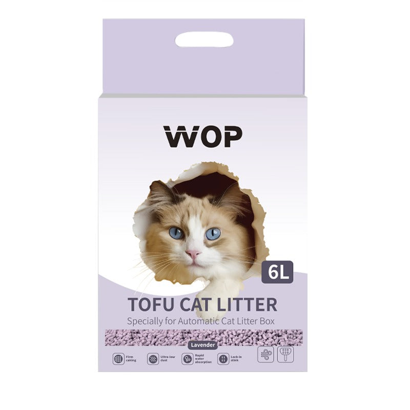 TOFU Katzenstreu Lavendel