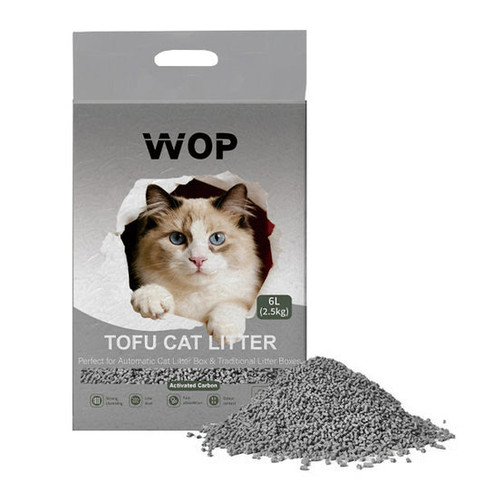 TOFU Katzenstreu Aktivkohle