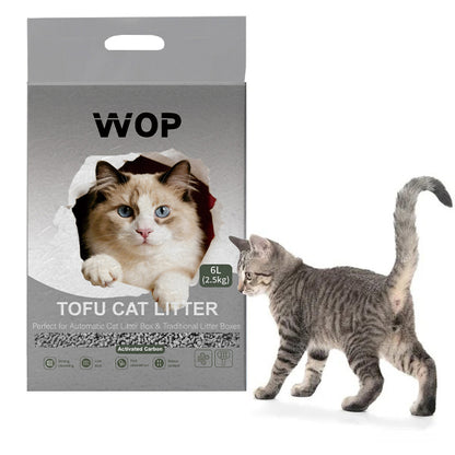 TOFU Katzenstreu Aktivkohle