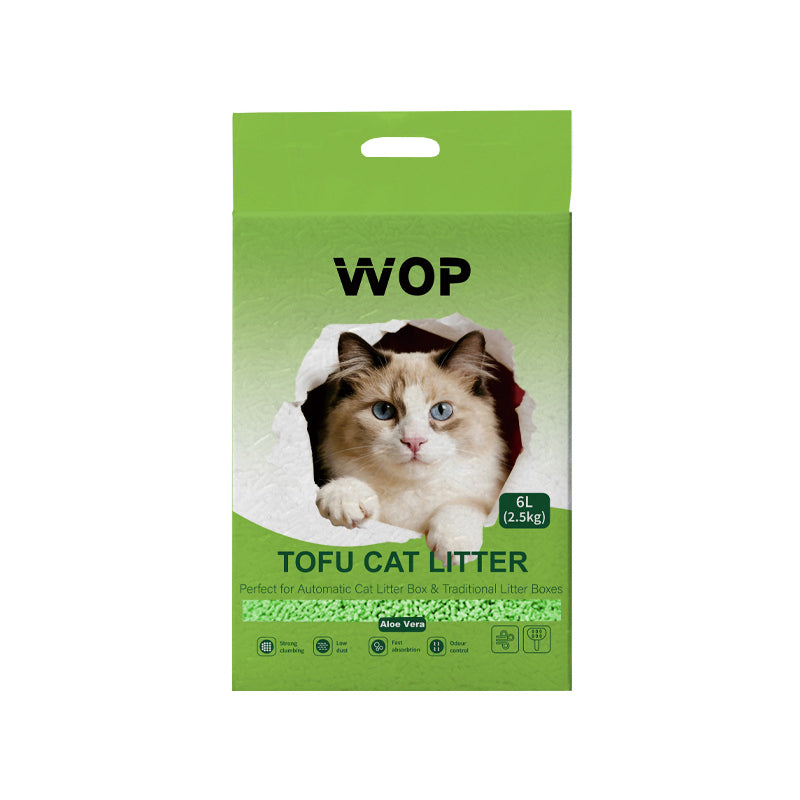 TOFU Katzenstreu Aloe Vera