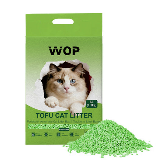 TOFU Katzenstreu Aloe Vera