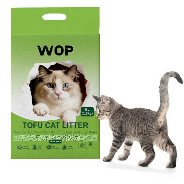 TOFU Katzenstreu Aloe Vera