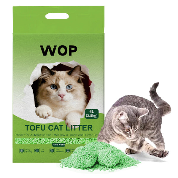 TOFU Katzenstreu Aloe Vera