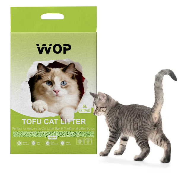 TOFU Katzenstreu Apfel