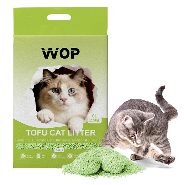 TOFU Katzenstreu Apfel