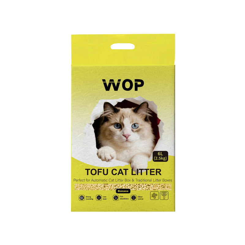 TOFU Katzenstreu Banane