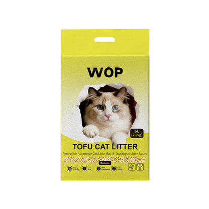 TOFU Katzenstreu Banane