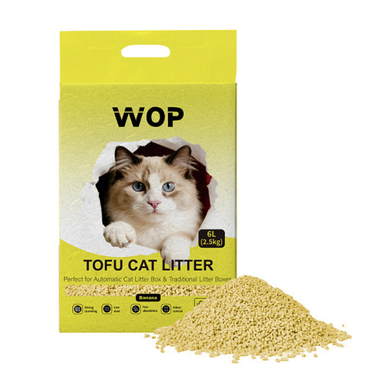 TOFU Katzenstreu Banane