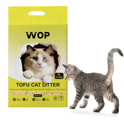TOFU Katzenstreu Banane