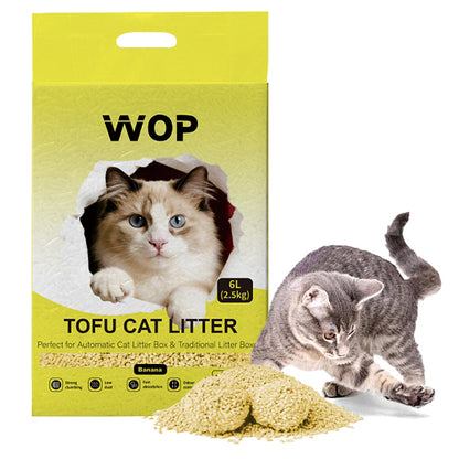 TOFU Katzenstreu Banane