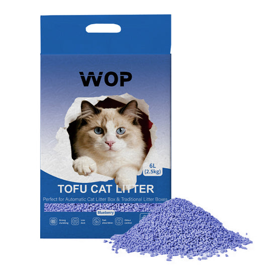 TOFU Katzenstreu Blaubeere