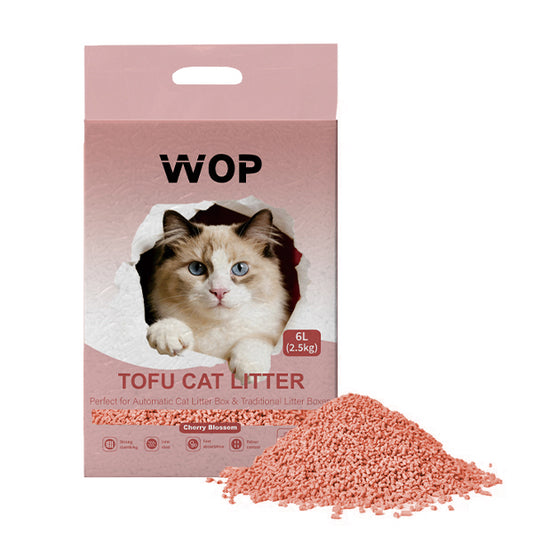 TOFU Katzenstreu Kirschblüte