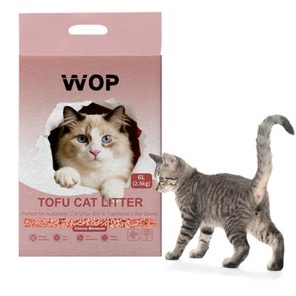 TOFU Katzenstreu Kirschblüte