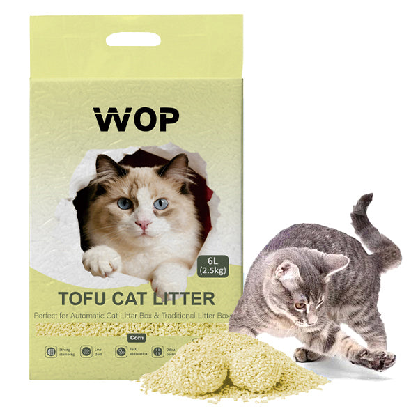 TOFU Katzenstreu Mais