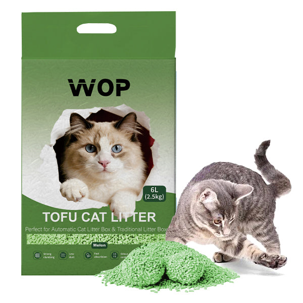 TOFU Katzenstreu Melone
