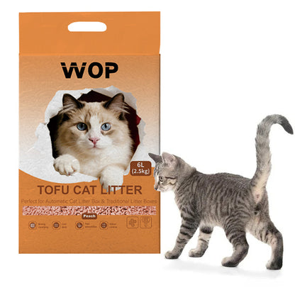 TOFU Katzenstreu Pfirsich