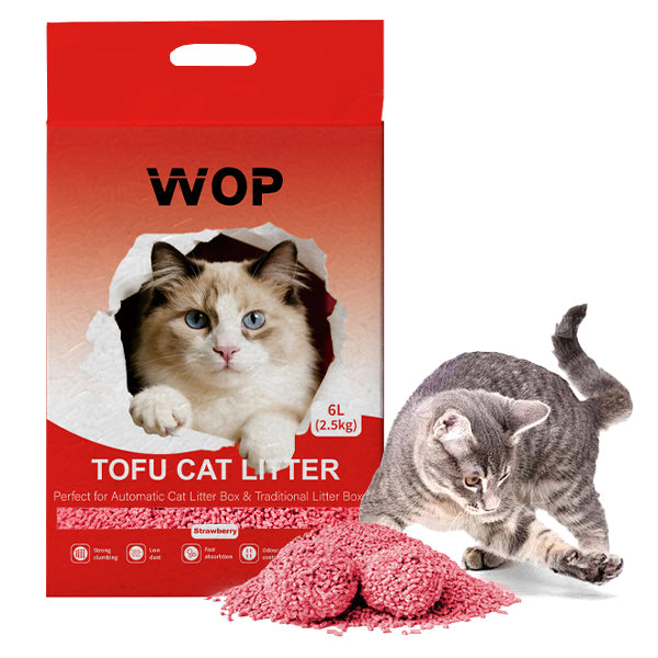 TOFU Katzenstreu Erdbeere