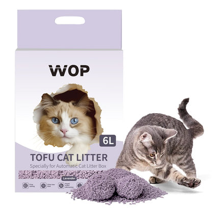TOFU Katzenstreu Lavendel