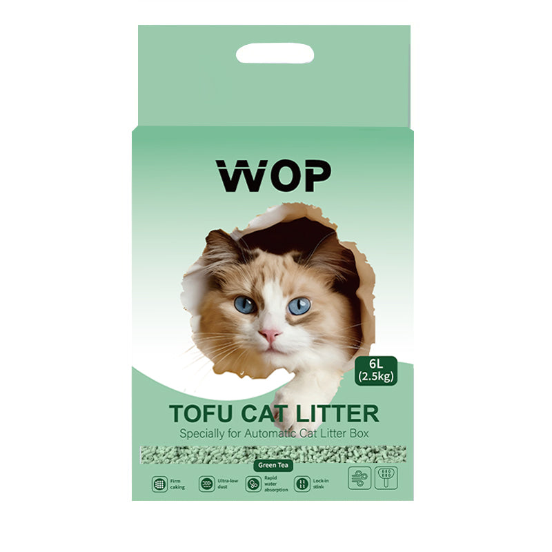 TOFU Katzenstreu Grüner Tee