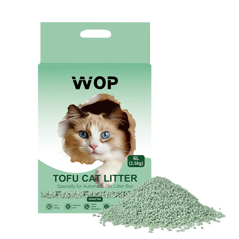 TOFU Katzenstreu Grüner Tee