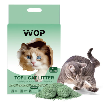 TOFU Katzenstreu Grüner Tee