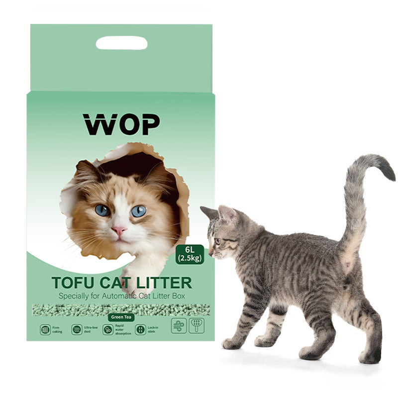 TOFU Katzenstreu Grüner Tee