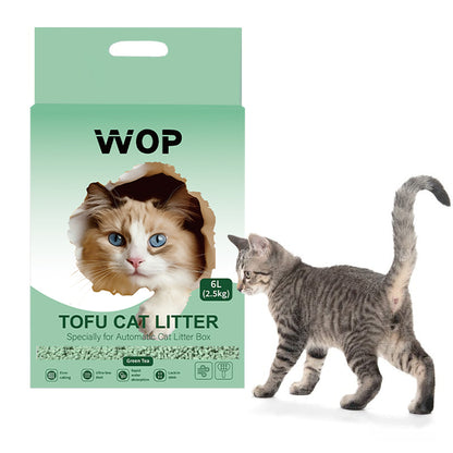 TOFU Katzenstreu Grüner Tee